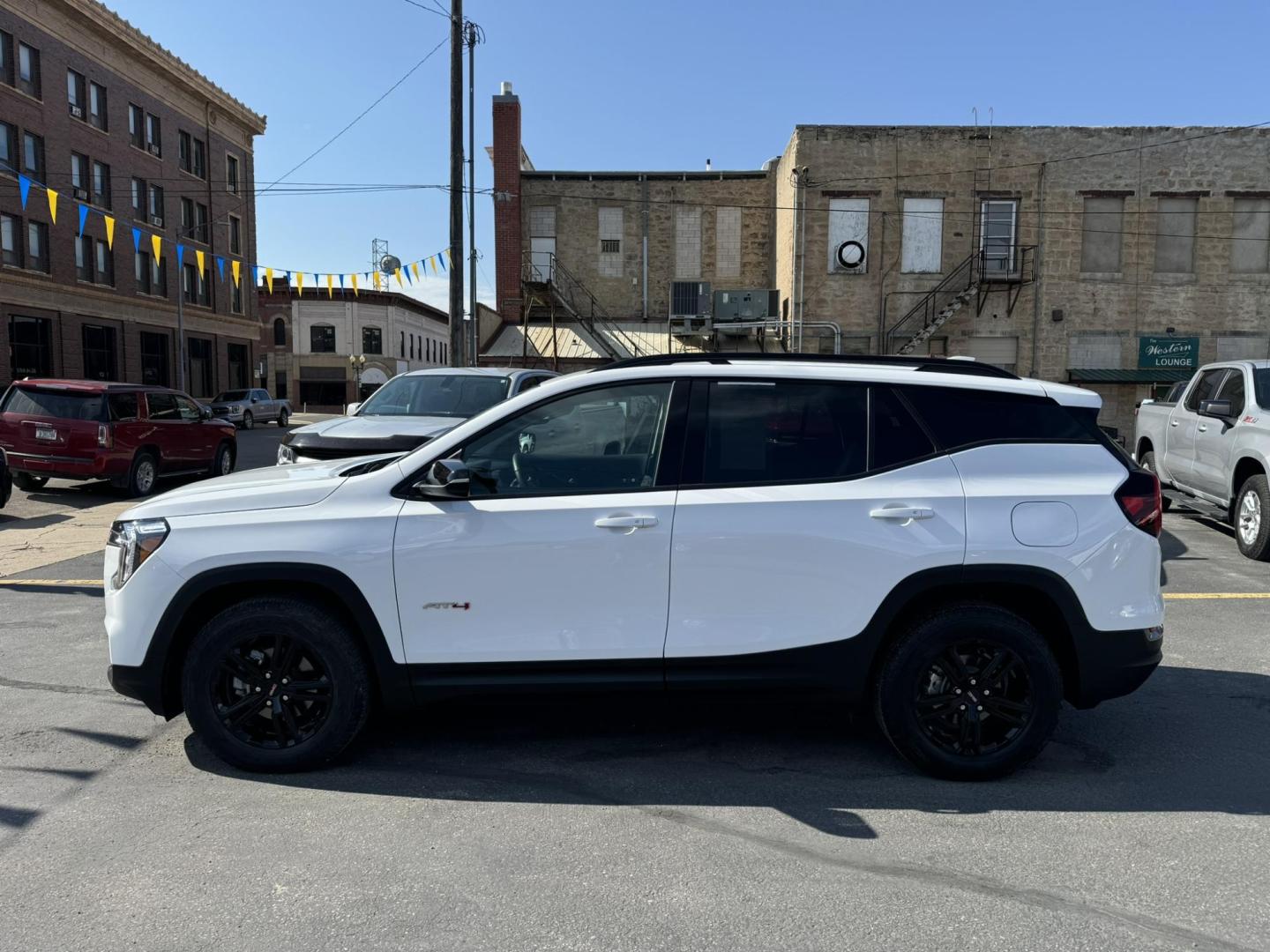 2023 WHITE /Grey GMC Terrain AT4 (3GKALYEG2PL) with an 1.5L I-4 DI DOHC T/C engine, Automatic transmission, located at 116 5th Avenue South, Lewistown, MT, 59457, 47.063877, -109.427879 - Introducing the 2023 GMC Terrain AT4 AWD - the perfect blend of rugged capability and refined comfort. Built to tackle any terrain with confidence, this SUV is designed to elevate your driving experience. Equipped with all-wheel drive, the Terrain AT4 is ready to take on challenging road conditio - Photo#19