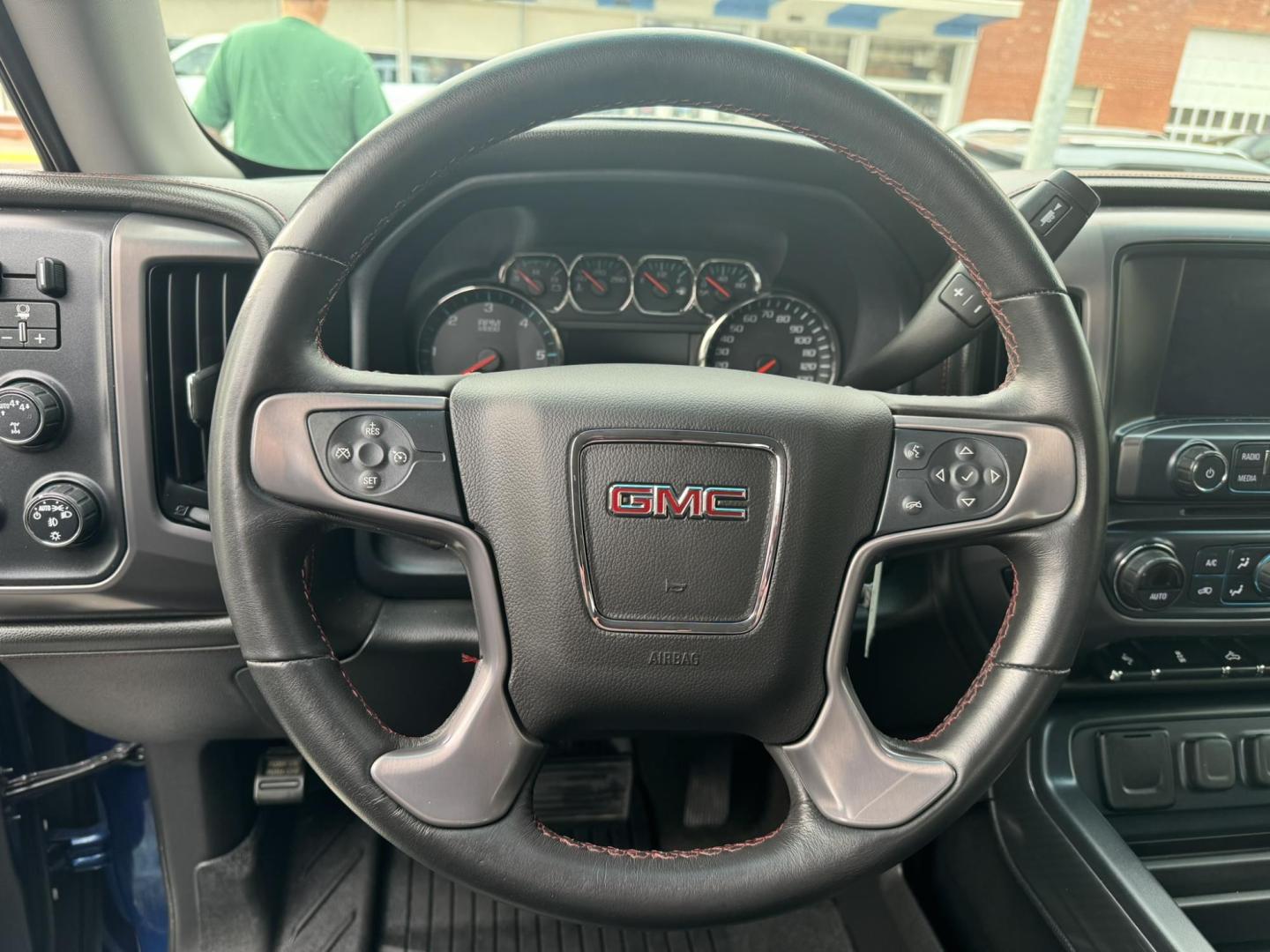 2017 Blue /Charcoal GMC Sierra 1500 SLT Crew Cab Short Box 4WD (3GTU2NEC0HG) with an 5.3L V8 OHV 16V engine, 6A transmission, located at 116 5th Avenue South, Lewistown, MT, 59457, 47.063877, -109.427879 - 2017 GMC Sierra 1500 Crew Cab All Terrain 4WD. This truck is equipped with a powerful 5.3L V8 engine, providing excellent towing capacity and smooth performance. The All Terrain package includes an upgraded suspension for off-road capabilities, and the four-wheel drive system ensures superior handli - Photo#15