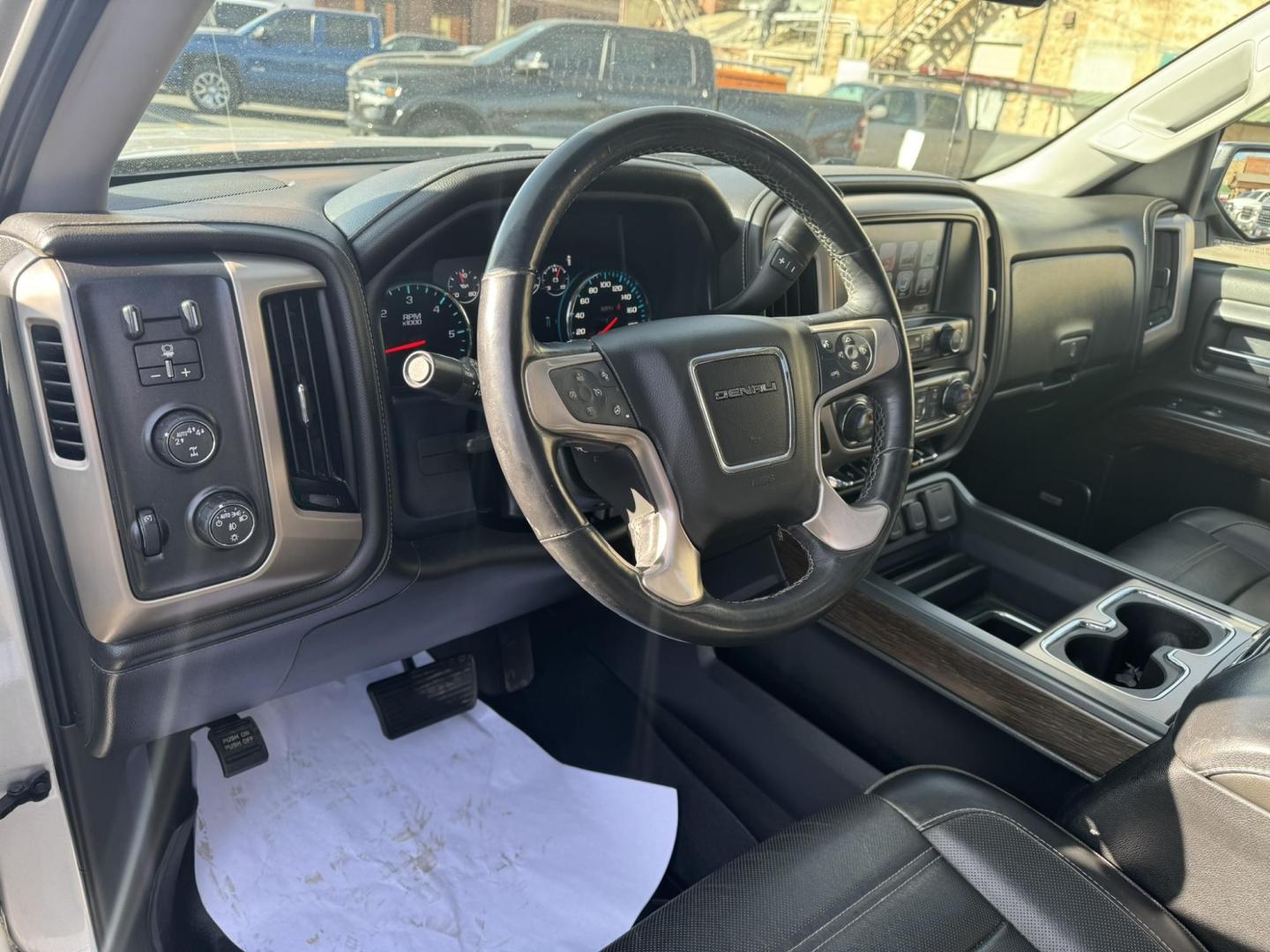 2018 silver /Black GMC Sierra 1500 Denali Crew Cab Short Box 4WD (3GTU2PEJ4JG) with an 6.2L V8 OHV 16V engine, 6A transmission, located at 116 5th Avenue South, Lewistown, MT, 59457, 47.063877, -109.427879 - 2018 GMC Sierra 1500 Denali Crew Cab Short Box 4WD, blending luxury, strength, and performance. This truck is built for drivers who want both high-end comfort and serious capability. With a spacious Crew Cab, it seats five comfortably, offering premium leather interiors, advanced tech features, and - Photo#13