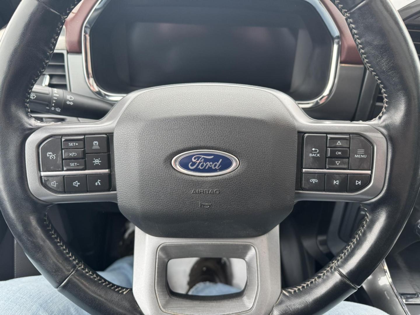 2021 Black /Black Ford F-150 XL SuperCrew 6.5-ft. Bed 4WD (1FTFW1ED6MF) with an 3.5L V6 DOHC 16V HYBRID engine, 6A transmission, located at 116 5th Avenue South, Lewistown, MT, 59457, 47.063877, -109.427879 - Upgrade to power, efficiency, and luxury with this 2021 Ford F-150 Lariat SuperCrew 4WD Hybrid. Designed for strength and innovation, this truck features a powerful yet fuel-efficient hybrid engine that delivers outstanding performance without compromising capability. The spacious SuperCrew cab prov - Photo#15