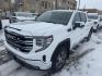 2022 WHITE /Black GMC Sierra 1500 SLT Crew Cab 4WD (1GTUUDED1NZ) with an 5.3L V8 OHV 16V engine, 6A transmission, located at 116 5th Avenue South, Lewistown, MT, 59457, 47.063877, -109.427879 - Photo#5