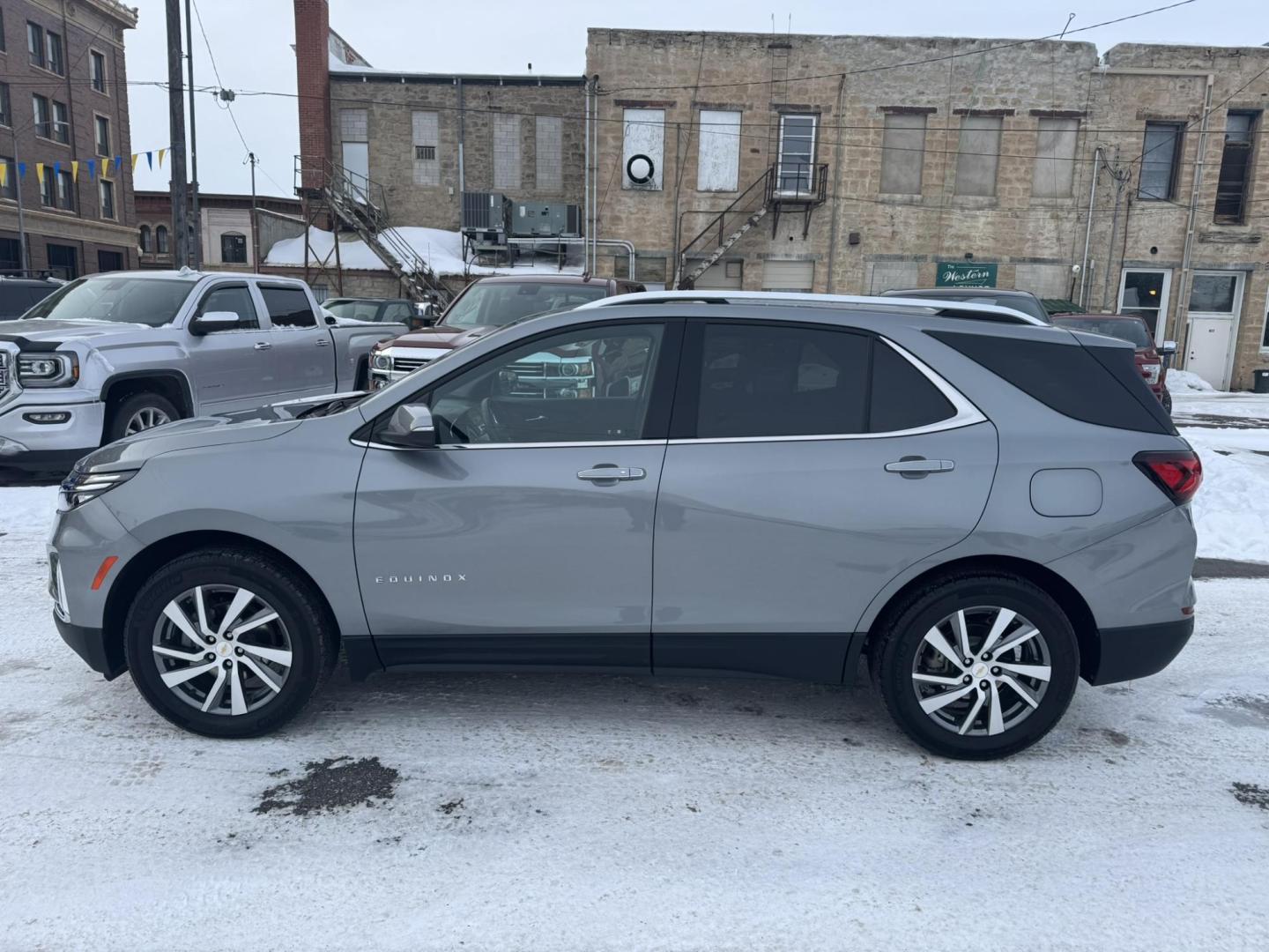 2023 Grey /Black Chevrolet Equinox Premier AWD (3GNAXXEG7PL) with an 1.5L L4 DOHC 16V TURBO engine, 6A transmission, located at 116 5th Avenue South, Lewistown, MT, 59457, 47.063877, -109.427879 - Photo#5